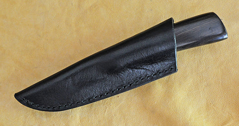 2.5 inch Boye/Loveless Persona with Plain Etched Blade and African Blackwood Handle.