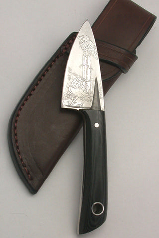 Boye Basic 2 with Handle and '2 Ravens' Etching.